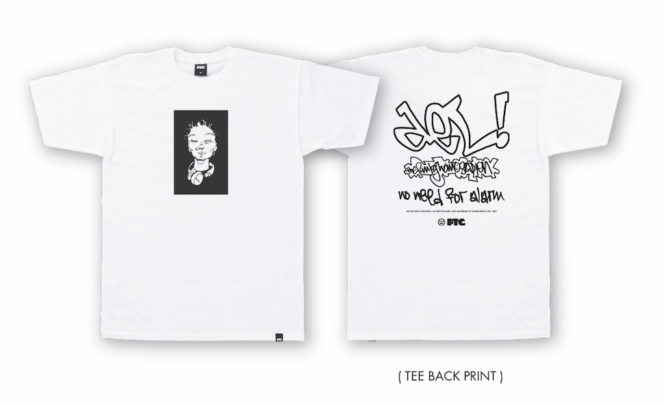 'No Need For Alarm' 30th Anniversary Capsule #2 - FTC Collab Commemorative Skateboard, Shirt and Sticker Pack + Double Vinyl Re-release