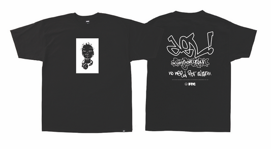 FTC 'No Need For Alarm" 30th Anniversary T-Shirt - Black